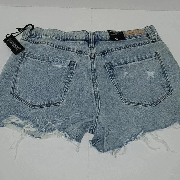 Blank NYC "The Barrow" Distressed Acid Wash Vintage High Rise Denim Short NWT - Picture 1 of 12